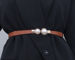 時尚珍珠腰帶